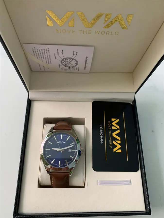 Khách hàng review Đồng hồ MVW 43 mm Nam ML039-01 3