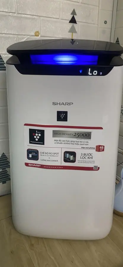 Khách hàng review Máy lọc không khí Sharp FP-J60E-W 38W 2