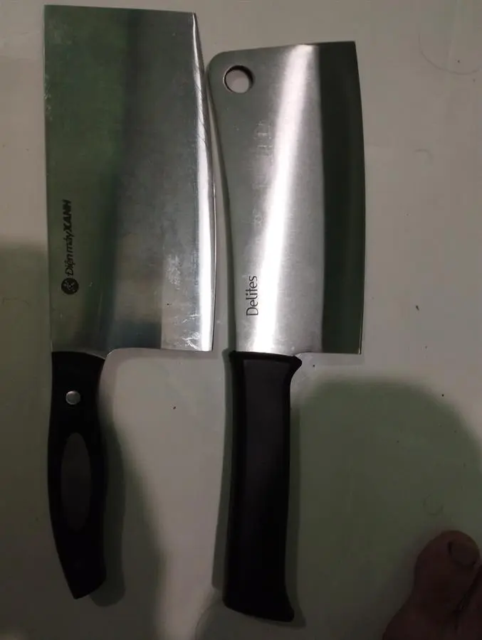 Khách hàng review Dao chặt inox Delites P1934-P1 2