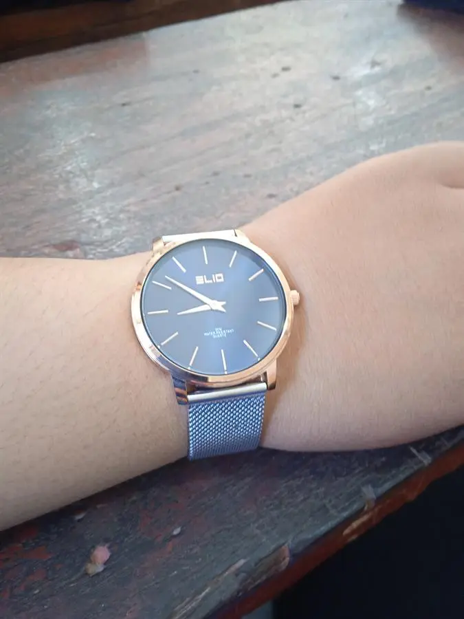 Khách hàng review Đồng hồ ELIO 41 mm Nam ES045-02 4
