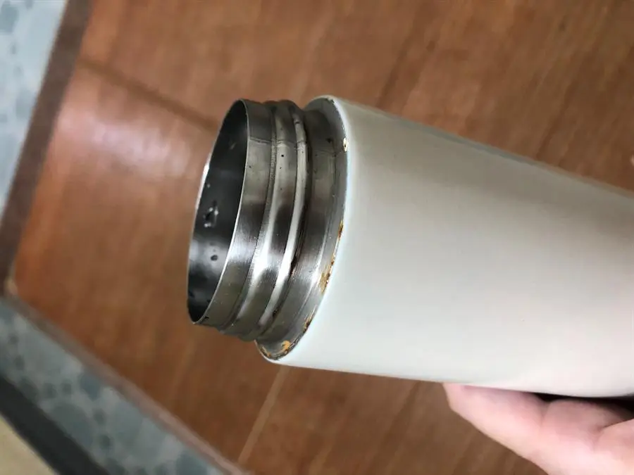 Khách hàng review Bình giữ nhiệt inox 450 ml Delites TH05021 trắng 4