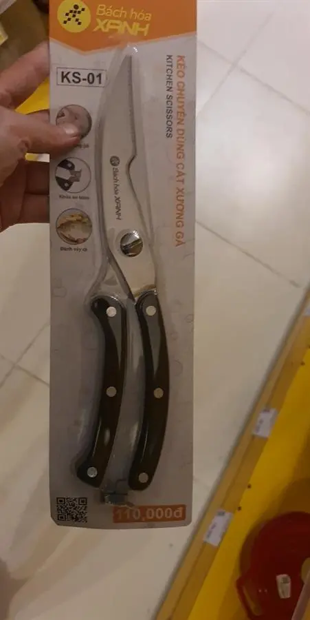 Khách hàng review Kéo cắt xương thép không gỉ BHX KS-01 1