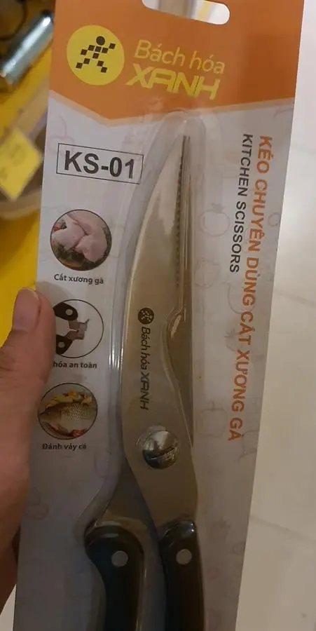 Khách hàng review Kéo cắt xương thép không gỉ BHX KS-01 2