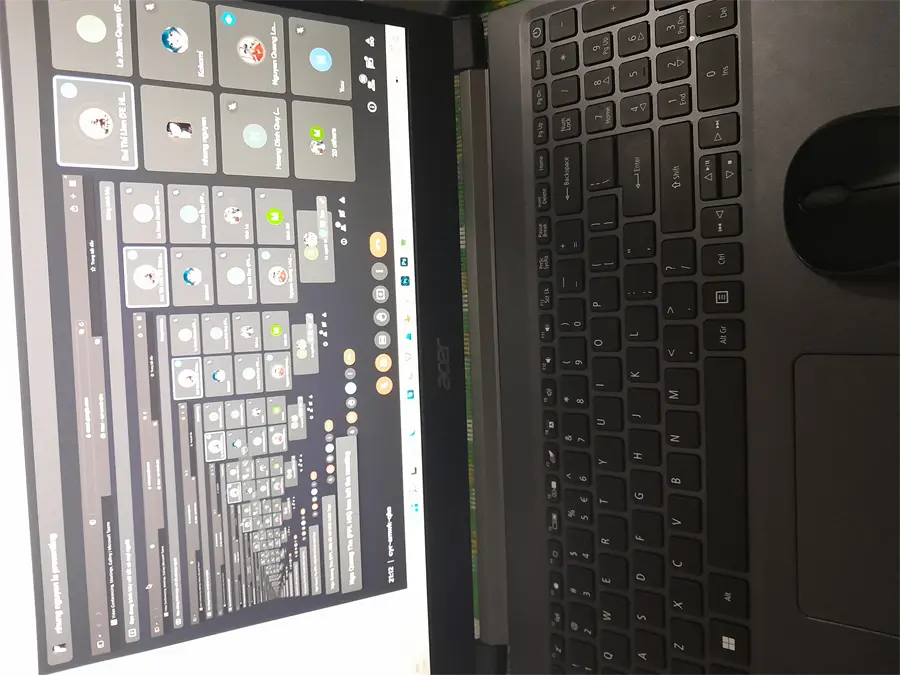 Khách hàng review Laptop Acer Aspire 7 Gaming A715 42G R4XX R5 5500U/8GB/256GB/4GB GTX1650/Win11 (NH.QAYSV.008) 8