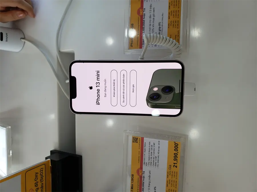 Khách hàng review Điện thoại iPhone 13 mini 128GB 10