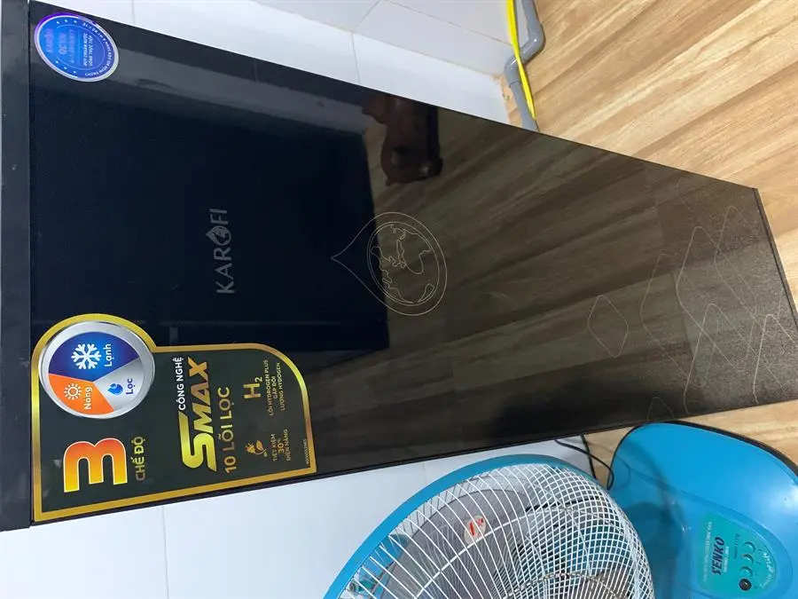 Khách hàng review Máy lọc nước RO nóng nguội lạnh Hydrogen Karofi KAD-X39 10 lõi 141