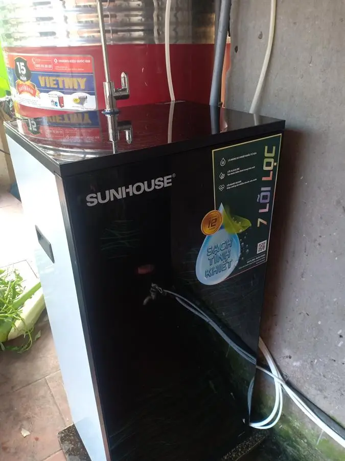 Khách hàng review Máy lọc nước RO Sunhouse SHA8866K 7 lõi 7