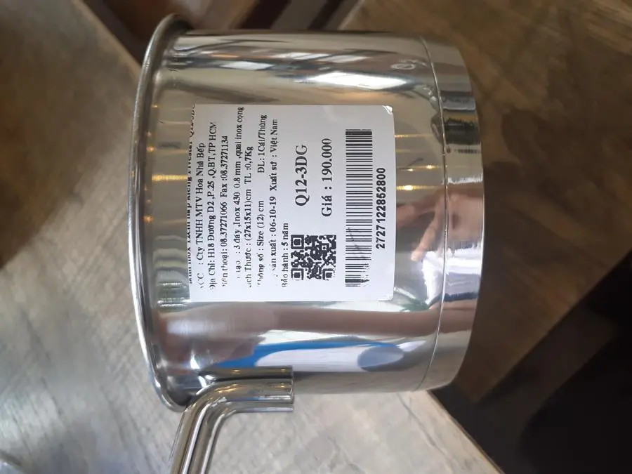 Khách hàng review Quánh inox 3 đáy nắp kính 12 cm Fivestar Q12-3DG 1