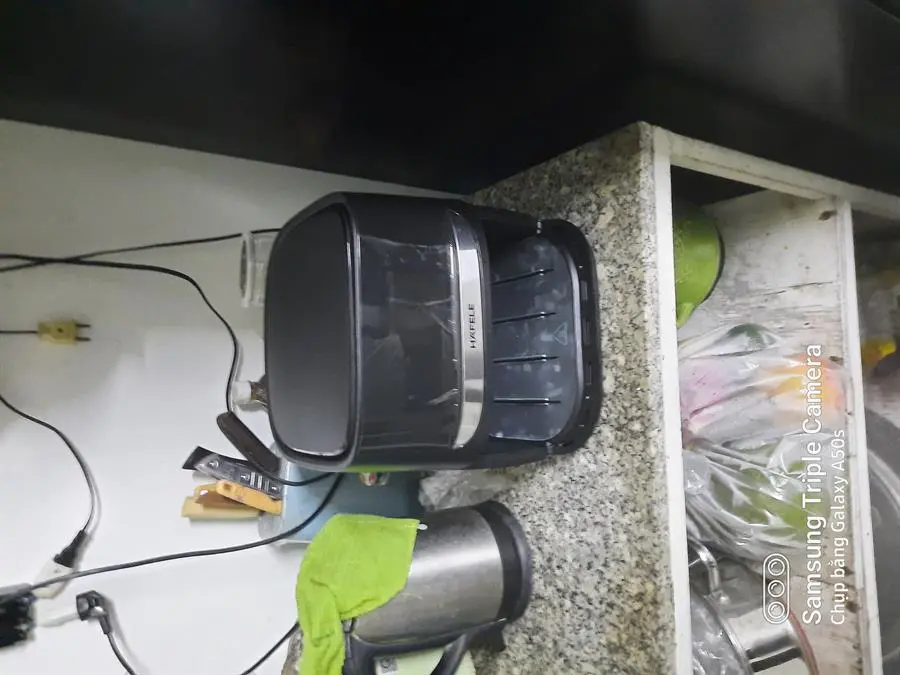 Khách hàng review Nồi chiên không dầu Hafele 5.7 lít HS-AF502B (535.43.713) 1