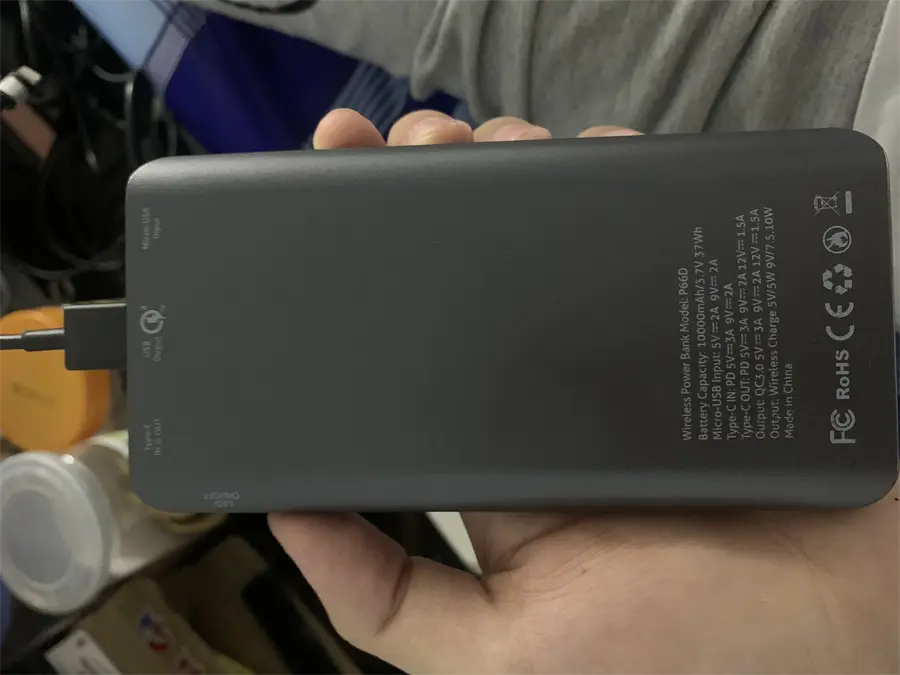 Khách hàng review Pin sạc dự phòng Polymer 10.000mAh không dây Type C PD QC3.0 18W Xmobile P66D 30
