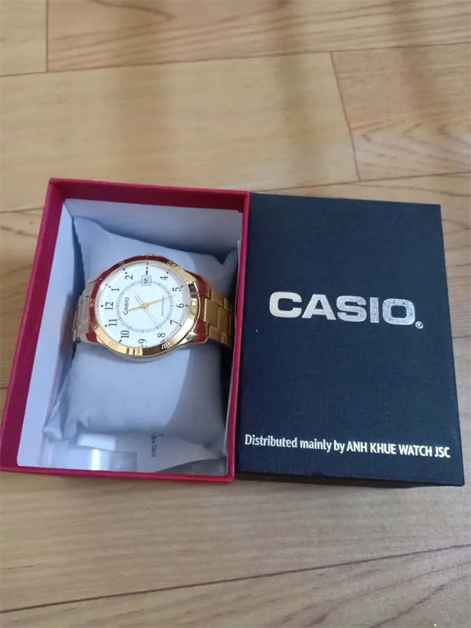 Khách hàng review Đồng hồ Casio Timeless 41.5 mm Nam MTP-V004G-7BUDF 8