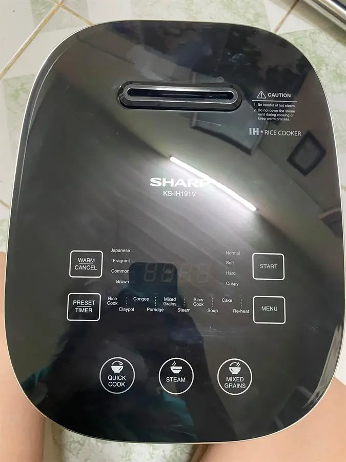 Khách hàng review Nồi cơm cao tần Sharp 1.8 lít KS-IH191V-BK 10