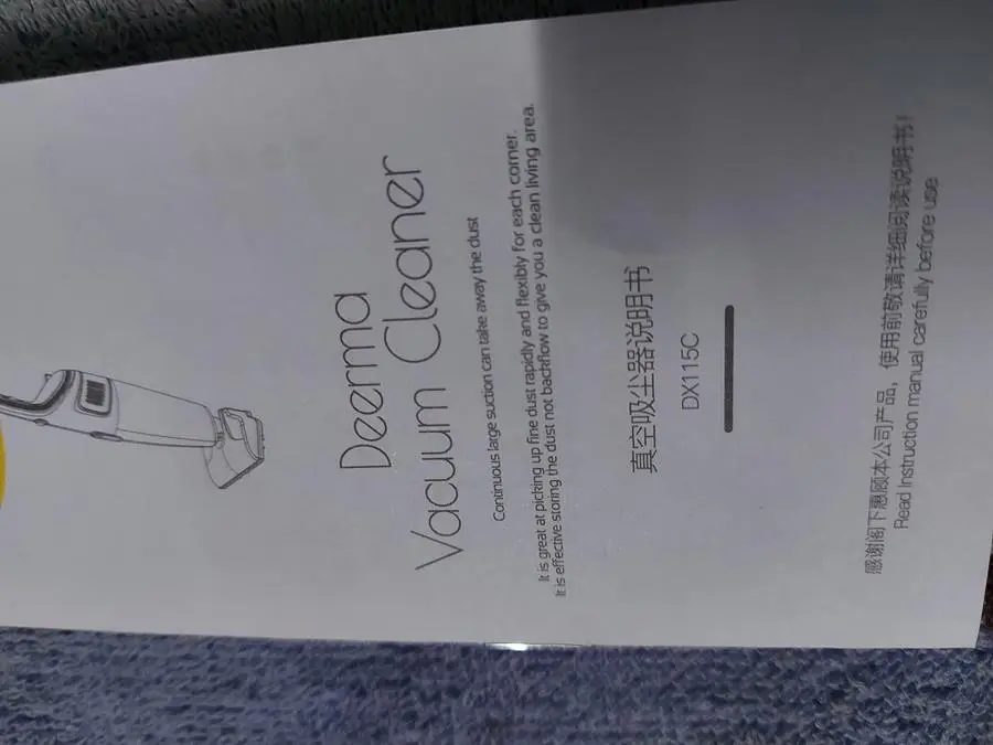 Khách hàng review Máy hút bụi cầm tay Deerma DX115C 37