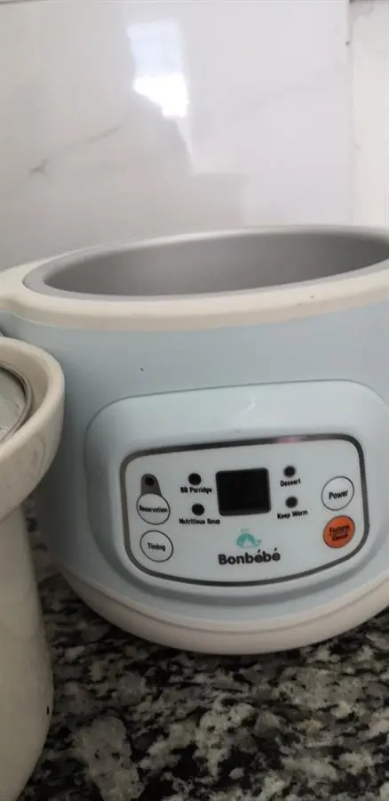 Khách hàng review Nồi nấu chậm Bonbébé 1 lít BB-38 Xanh 1