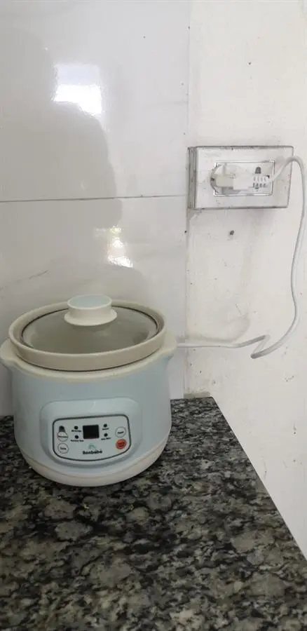 Khách hàng review Nồi nấu chậm Bonbébé 1 lít BB-38 Xanh 3
