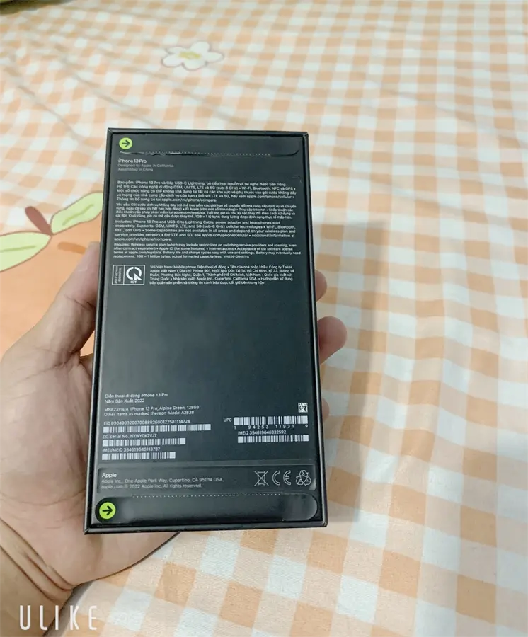 Khách hàng review Điện thoại iPhone 13 Pro 128GB 18