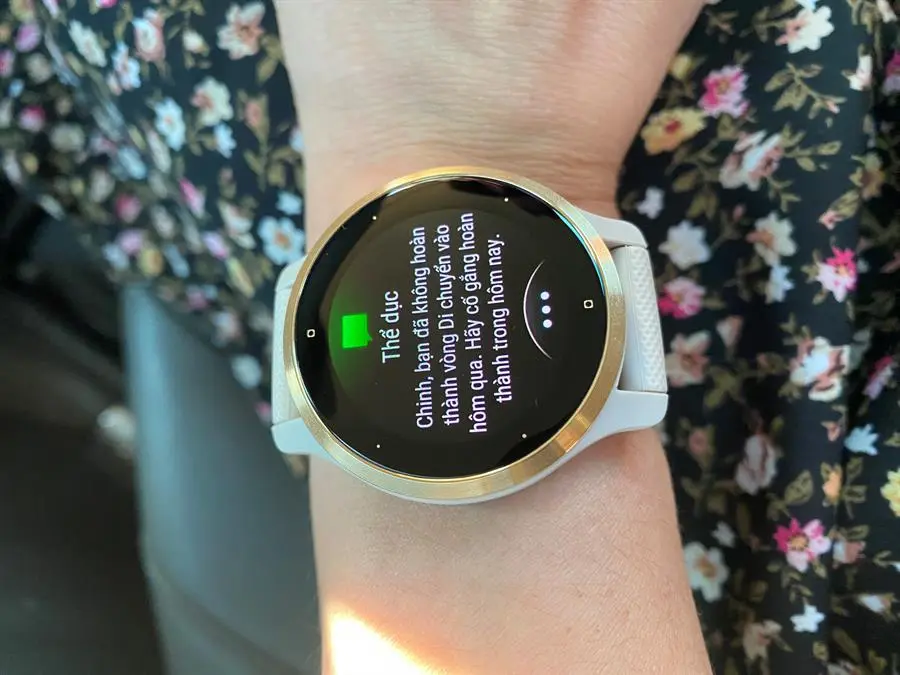 Khách hàng review Đồng hồ thông minh Garmin Venu 2S 40.4mm 1