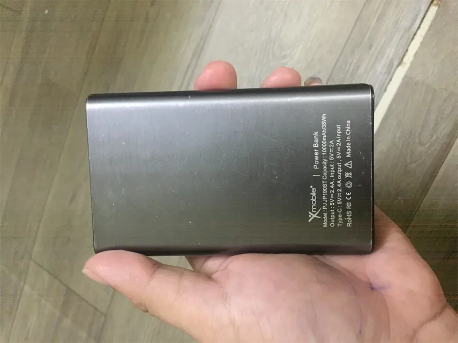 Khách hàng review Pin sạc dự phòng Polymer 10.000 mAh Type C 12W Xmobile PJ JP190ST 7