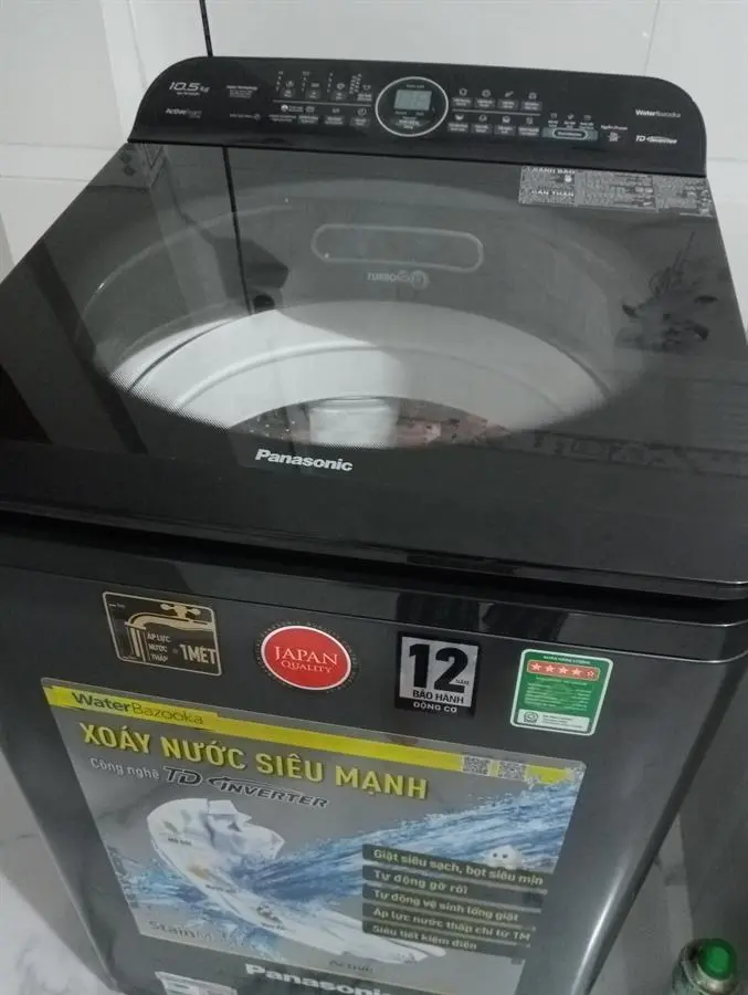 Khách hàng review Máy giặt Panasonic Inverter 10.5 Kg NA-FD10AR1BV 14