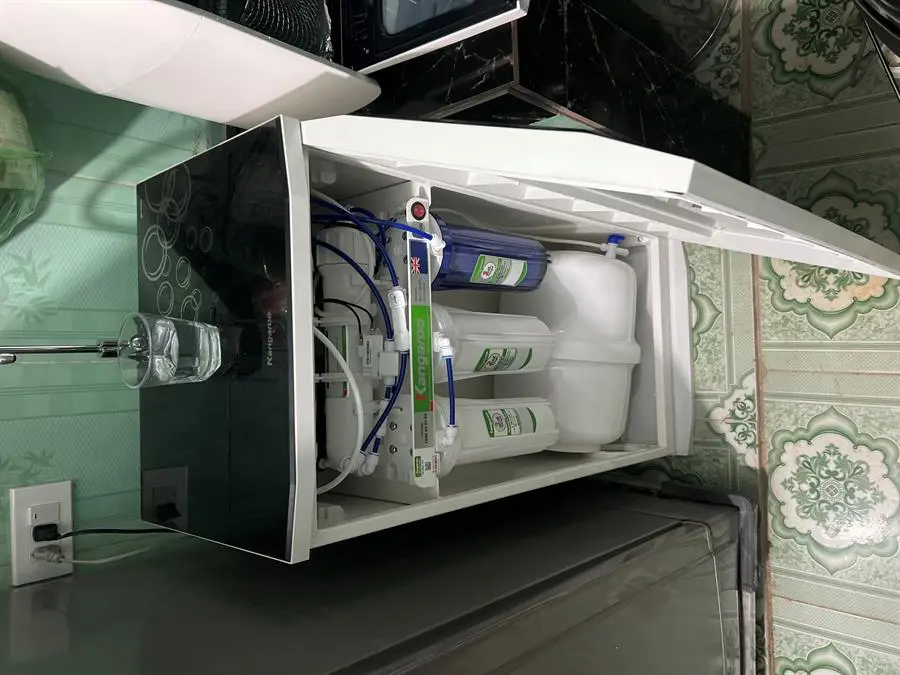 Khách hàng review Máy lọc nước RO Hydrogen Kangaroo VTU KG100HA 9 lõi 10