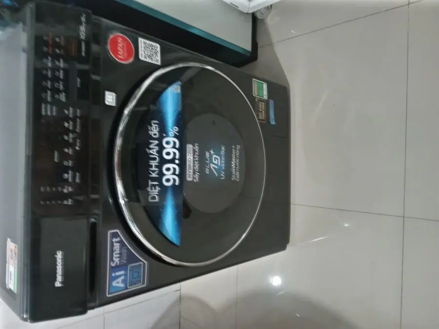 Khách hàng review Máy giặt sấy Panasonic Inverter giặt 10.5 kg - sấy 6 kg NA-S056FR1BV 15