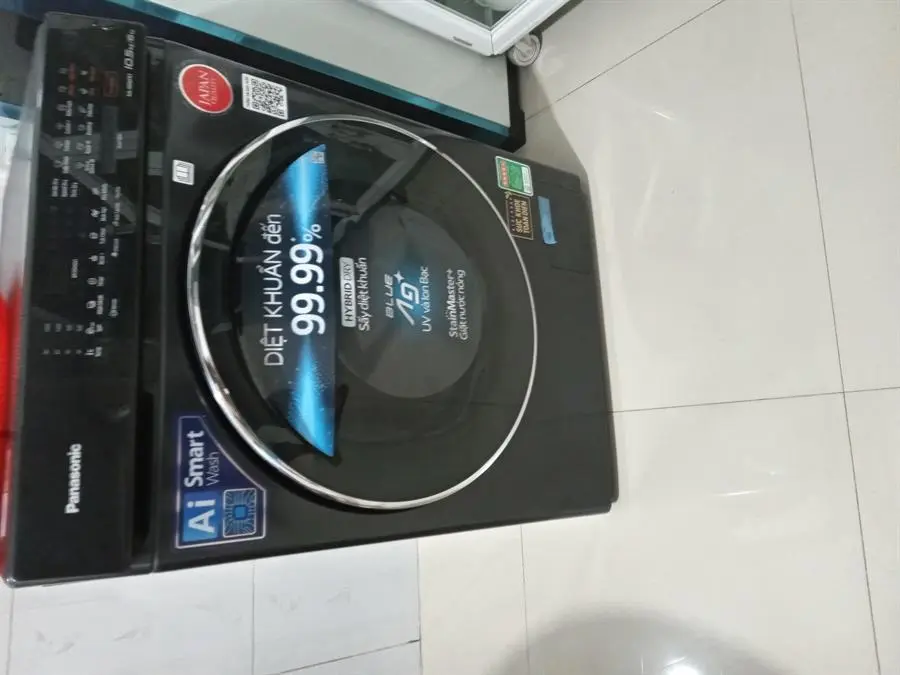 Khách hàng review Máy giặt sấy Panasonic Inverter giặt 10.5 kg - sấy 6 kg NA-S056FR1BV 16