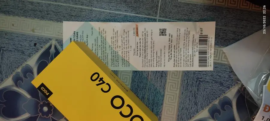 Khách hàng review Điện thoại POCO C40 7