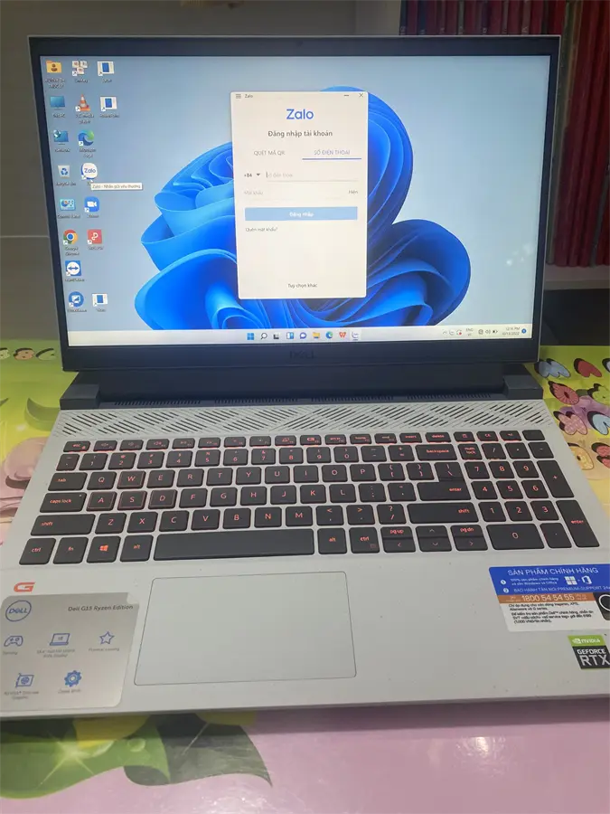 Khách hàng review Laptop Dell Gaming G15 5515 R5 5600H/8GB/256GB/4GB RTX3050/120Hz/OfficeHS/Win11 (P105F004CGR) 2