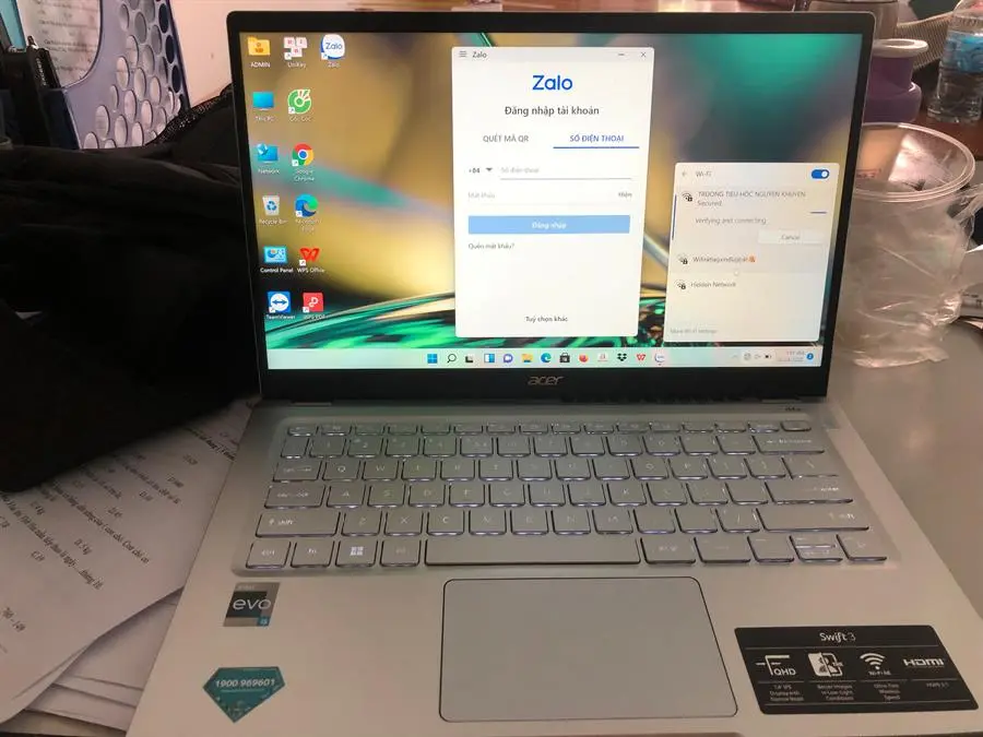 Khách hàng review Laptop Acer Swift 3 SF314 512 56QN i5 1240P/16GB/512GB/Win11 (NX.K0FSV.002) 5