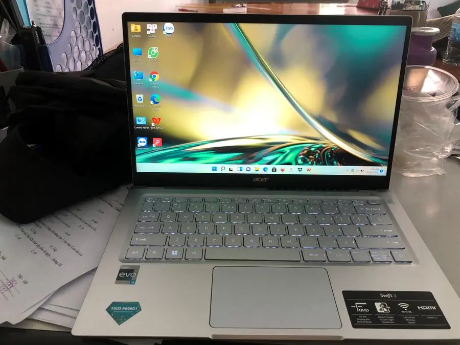 hách hàng review Laptop Acer Swift 3 SF314 512 56QN i5 1240P/16GB/512GB/Win11 (NX.K0FSV.002) 6