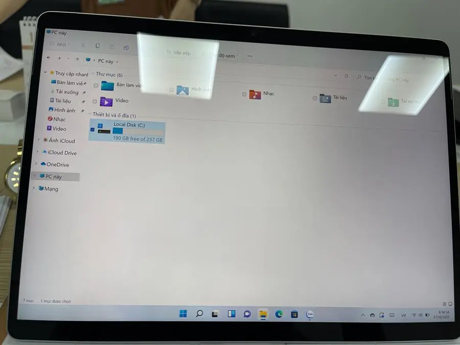 Khách hàng review Laptop Surface Pro 8 i5 1135G7/8GB/256GB/Touch/120Hz/Win11 1