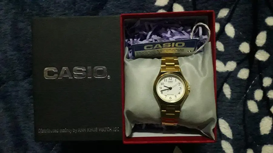 Khách hàng review Đồng hồ CASIO Timeless 25.2 mm Nữ LTP-1130N-7BRDF 4