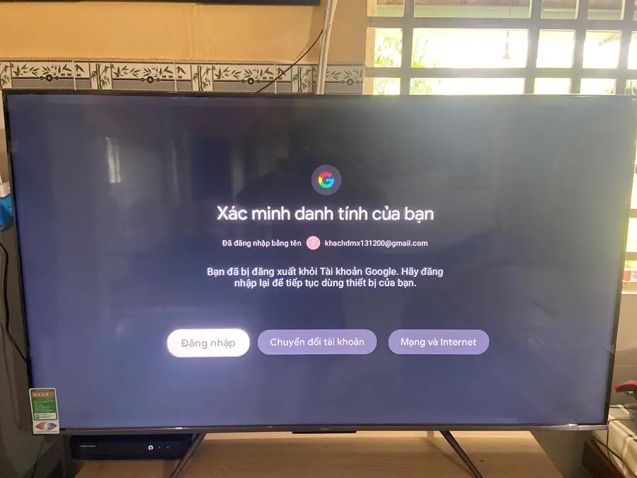 Khách hàng review Google Tivi QLED TCL 4K 55 inch 55Q636 9