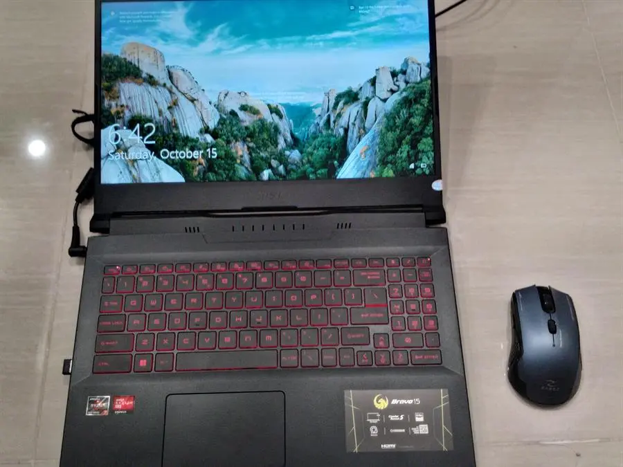 Khách hàng review Laptop MSI Gaming Bravo 15 B5DD R7 5800H/8GB/512GB/4GB RX5500M/Balo/Chuột/Win11 (278VN) 4