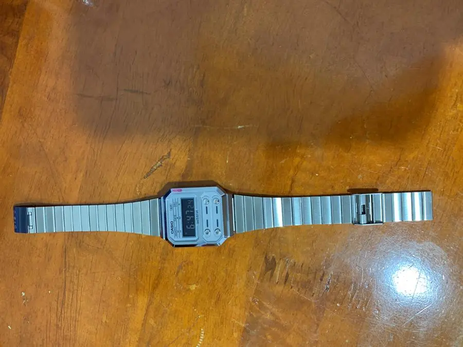Khách hàng review Đồng hồ CASIO 32 mm Unisex A100WE-7BDF 3