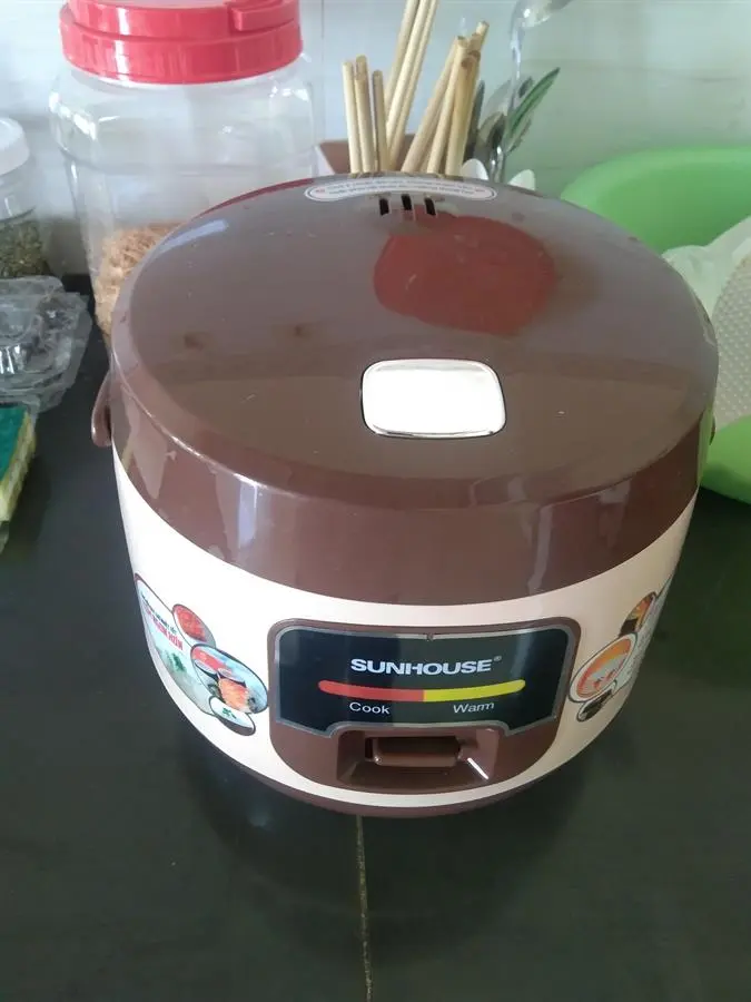 Khách hàng review Nồi cơm nắp gài Sunhouse 1 lít SHD8208C 16