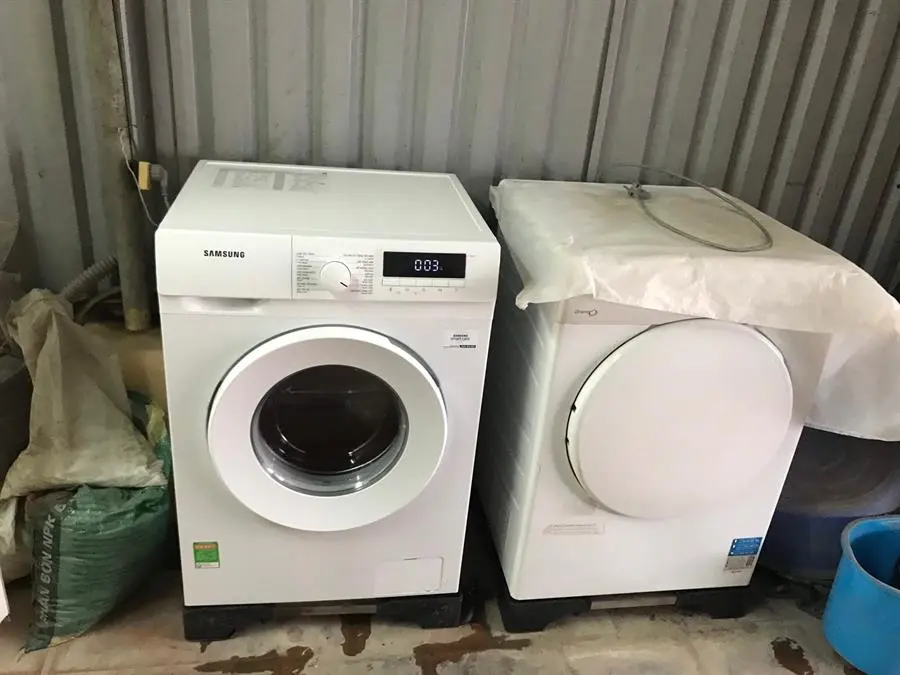 Khách hàng review Máy giặt Samsung Inverter 9 kg WW90T3040WW/SV 12