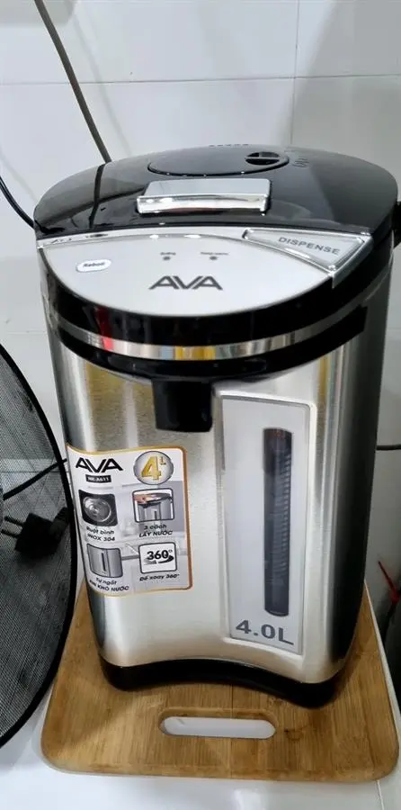 Khách hàng review Bình thủy điện AVA NK-A611 4 lít 18