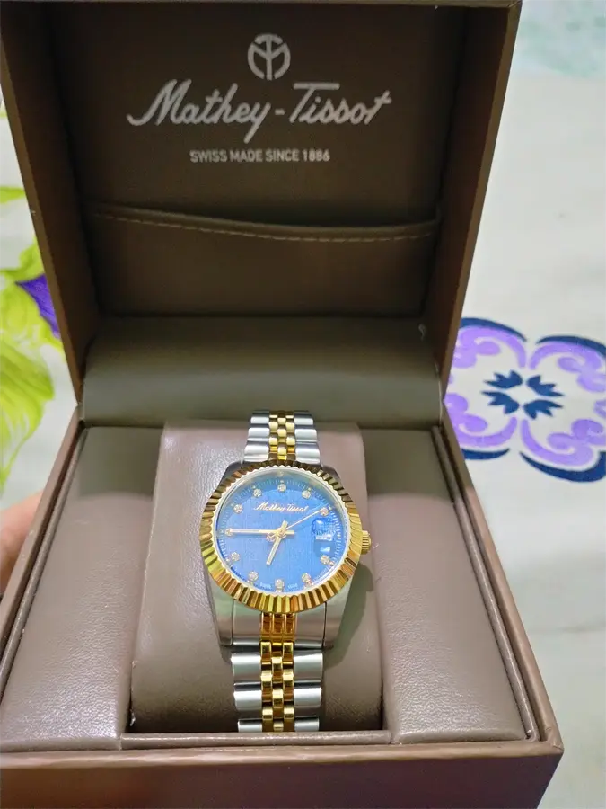 Khách hàng review Đồng hồ MATHEY TISSOT 30 mm Nữ D810BU 3