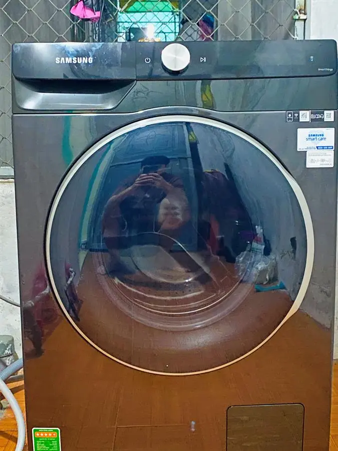 Khách hàng review Máy giặt Samsung AI Inverter 10 kg WW10TP44DSB/SV 15