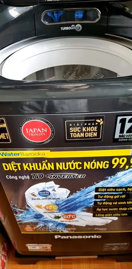 Khách hàng review Máy giặt Panasonic Inverter 9.5 Kg NA-FD95V1BRV 21