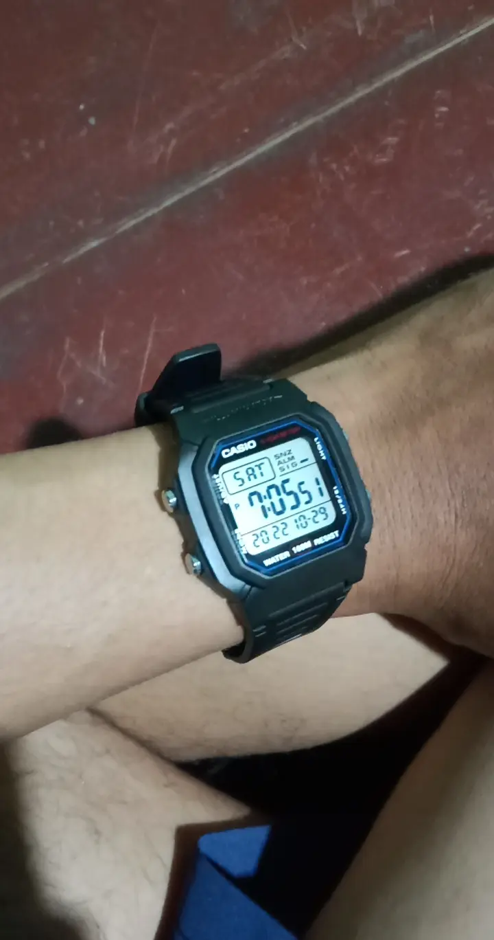 Khách hàng review Đồng hồ CASIO Timeless 36.8 mm Nam W-800H-1AVDF 9