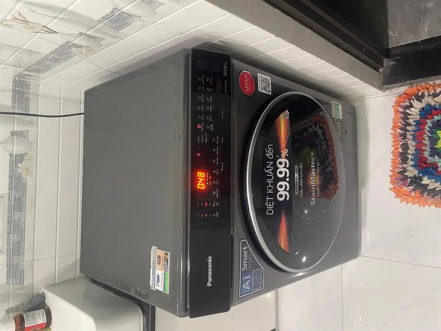 Khách hàng review Máy giặt Panasonic Inverter giặt 10.5 kg - sấy tiện ích 2 kg NA-V105FC1LV 37