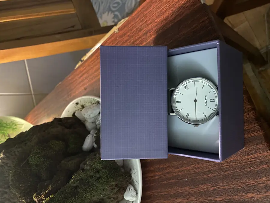 Khách hàng review Đồng hồ NAKZEN 40 mm Nam SL9006G-7 1