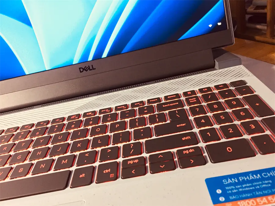 Khách hàng review Laptop Dell Gaming G15 5515 R5 5600H/16GB/512GB/4GB RTX3050/120Hz/OfficeHS/Win11 (P105F004DGR) 2