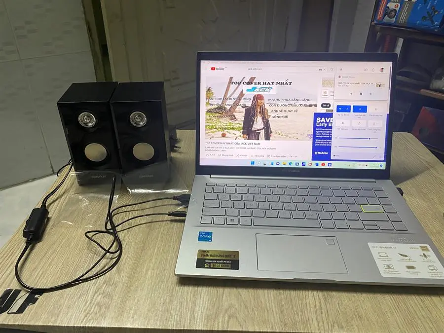 Khách hàng review Laptop Asus VivoBook A415EA i3 1115G4/8GB/512GB/Win11 (AM2428W) 1