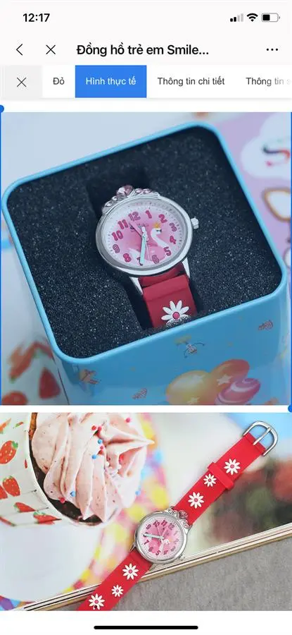 Khách hàng review Đồng hồ SMILE KID 31 mm Trẻ em SL095-01 1