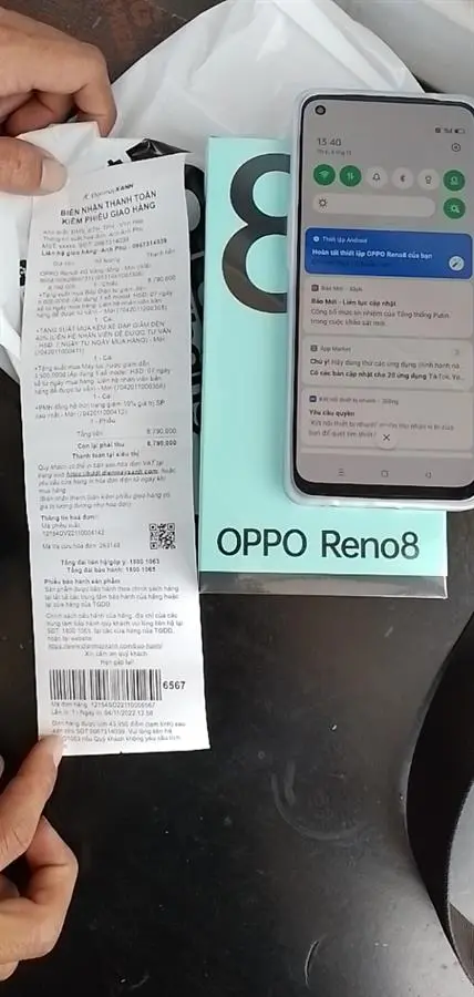 Khách hàng review Điện thoại OPPO Reno8 8