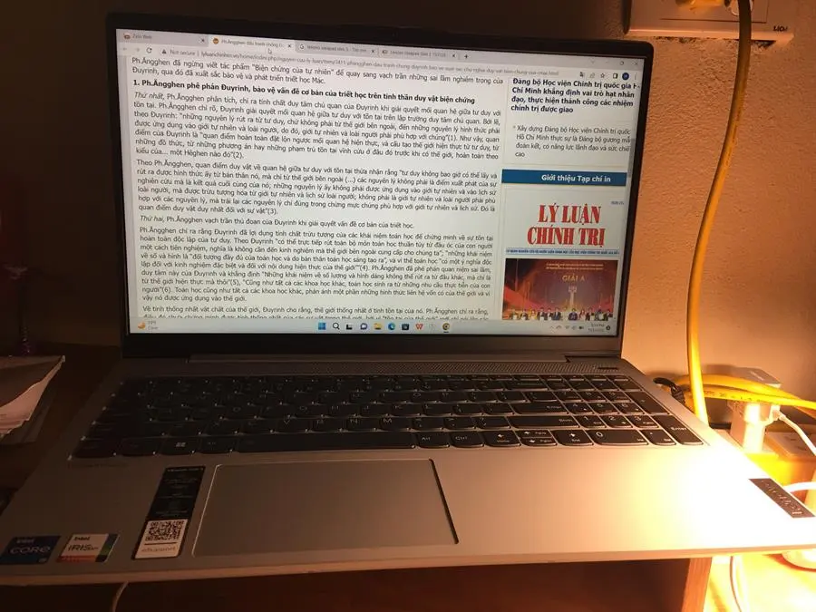 Khách hàng review Laptop Lenovo Ideapad 5 15ITL05 i5 1135G7/8GB/512GB/Win11 (82FG01H7VN) 3