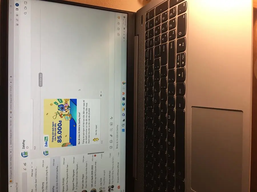 Khách hàng review Laptop Lenovo Ideapad 5 15ITL05 i5 1135G7/8GB/512GB/Win11 (82FG01H7VN) 5